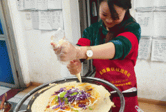 自贡学习煎饼果子技术培训多少钱？小吃培训学校哪家好？